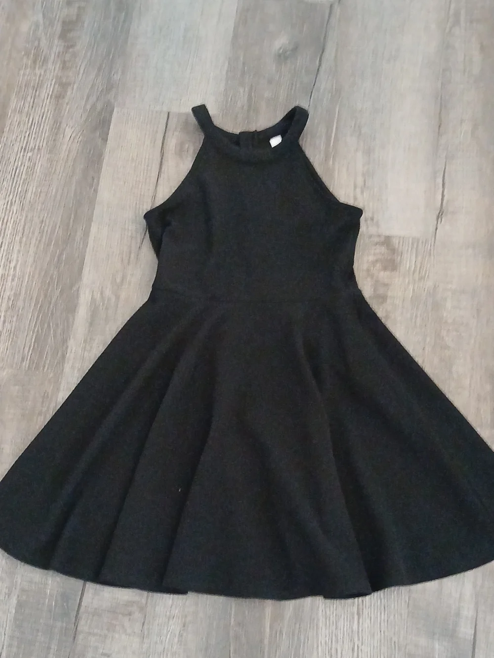 Justice Black  Fit-and-Flare Dress